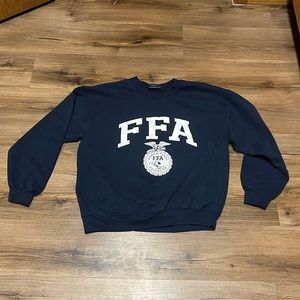 FFA Future Farmers of America Logo Blue Crewneck Sweatshirt